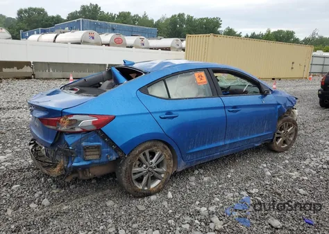 2018 Hyundai Elantra Sel из США, поврежденный, VIN 5NPD84LF3JH353421